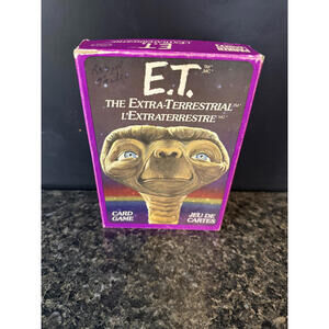 vintage 1980s E.T. The Extra-Terrestrial Card Game